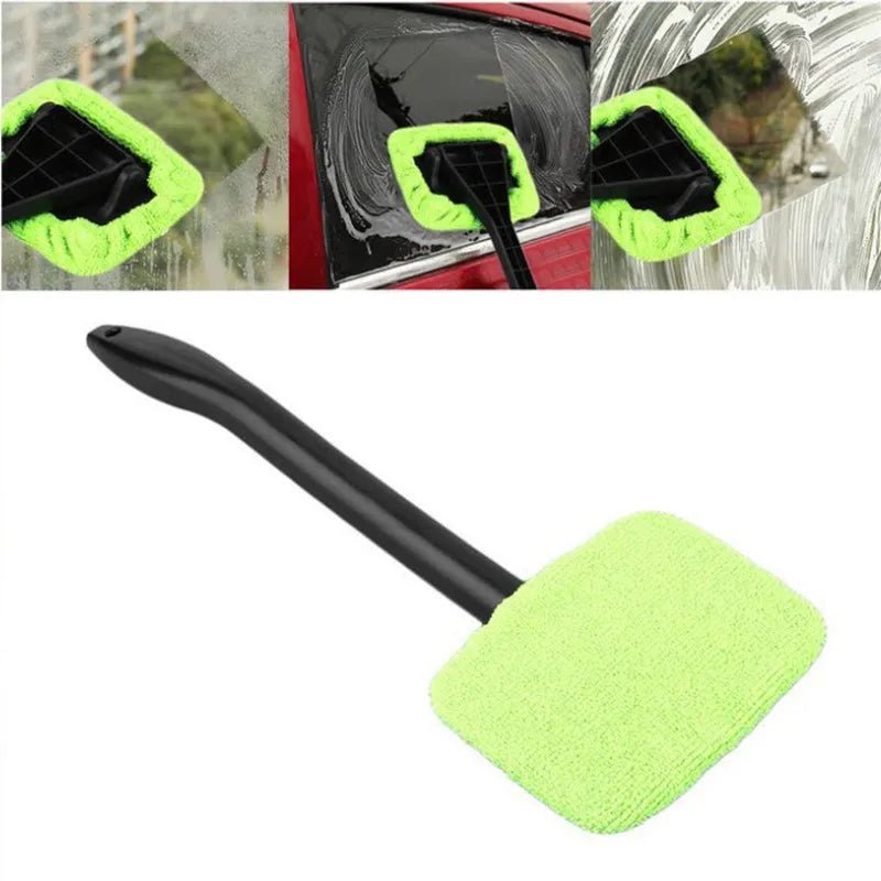 Car Window Cleaner Brush Kit, Limpeza do pára-brisa, Wash Tool, Interior Interior, Auto Limpador De Vidro Com Alça Longa, Acessórios Do Carro